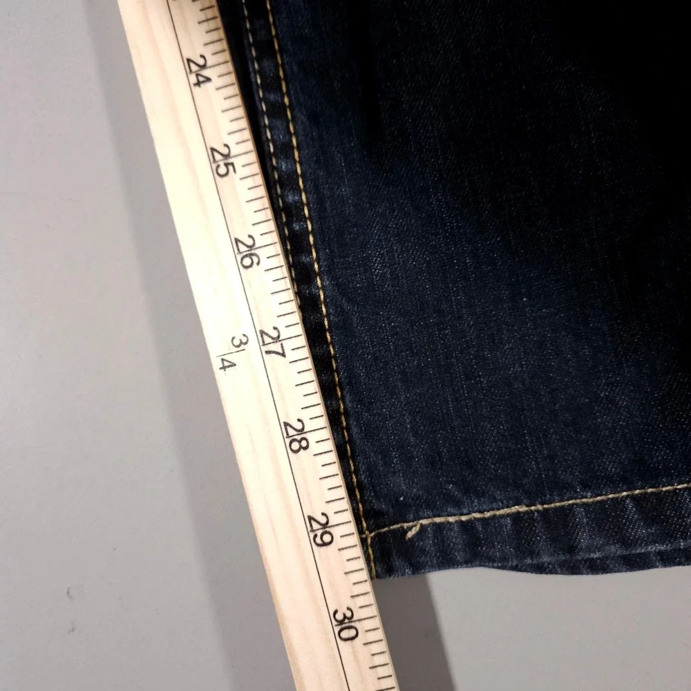 Levi's 559 Relaxed Straight Jeans Mens 40x30 Dark Wash Blue Denim Vintage